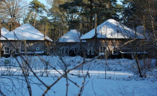 Hooikiep bungalow Drenthe op de Norgerberg - Glamping.nl